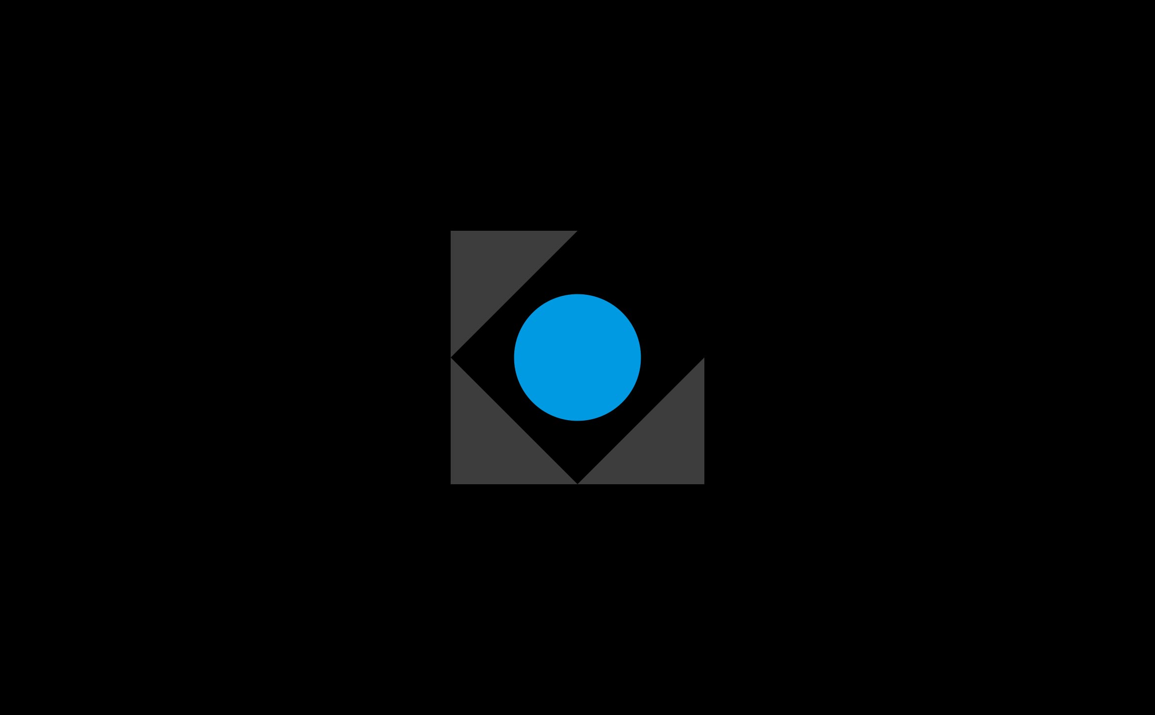 bluegiant logo composed of 3 triangles and a circle