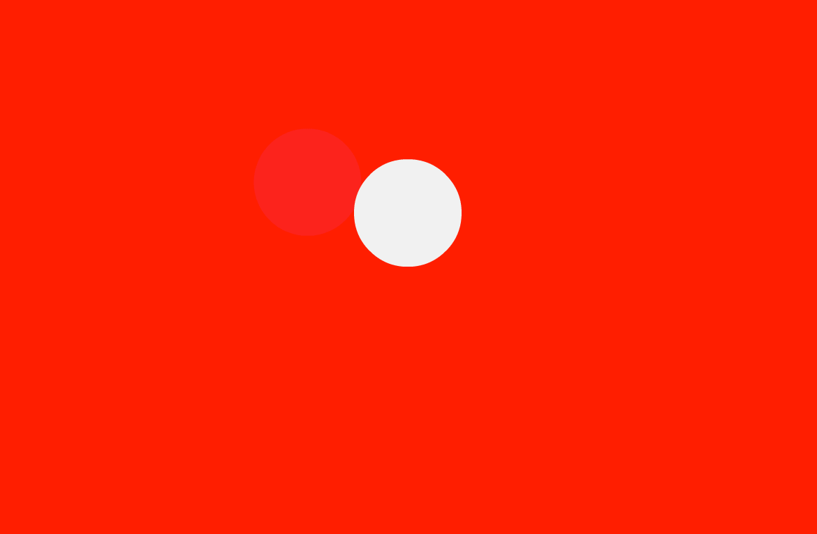 soren west S monogram animation, white on red